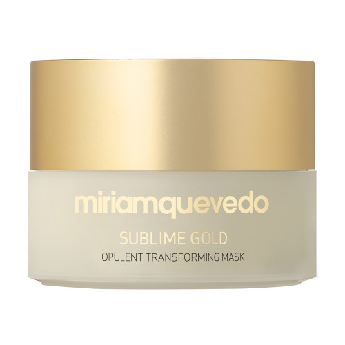 Miriamquevedo Sublime Gold Opulent Transforming Mask Восстанавливающая маска для сияния сухих, тусклых и поврежденных волос с золотом