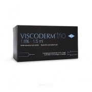 Биоревитализант VISCODERM 1,6% Трио (1,5 мл х 3 шт)