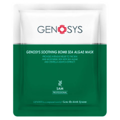 МАСКА С МОРСКИМИ ВОДОРОСЛЯМИ GENOSYS SOOTHING BOMB SEA ALGAE MASK 25 ГР