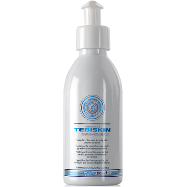 TEBISKIN Osk-Clean Специализированное очищающее средство для жирной кожи, склонной к акне, 200 мл